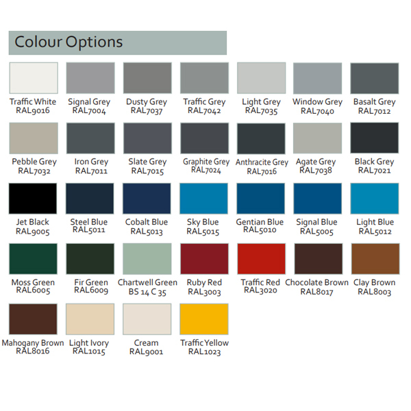 Colour options