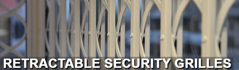 retractable security grilles for windows