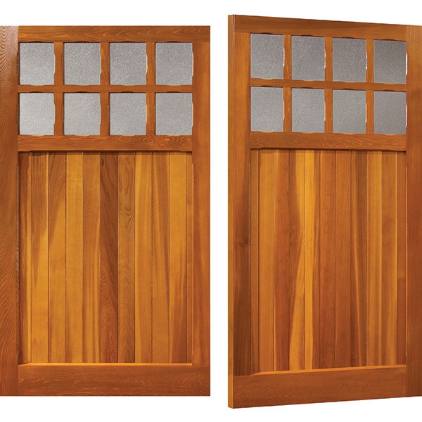 Woodrite Bierton Timber Side Hinged Garage Doors