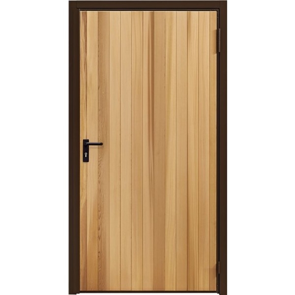 Vertical Cedar Pedestrian Doors Garador Timber Pedestrian Doors