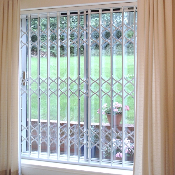 retractable security grilles for windows